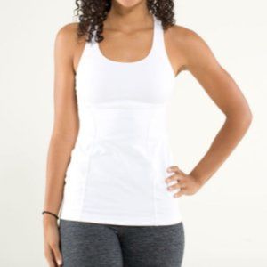 Lululemon Energy Tank White Size 8